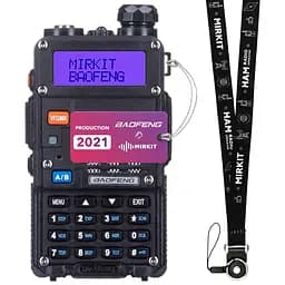 Рація Baofeng UV-5R MK3 + шнурок Mirkit (8013)