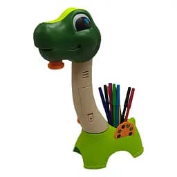 Проектор для рисования Bambi SE-123, 18 предметов, динозавр, слайды, маркеры, музыка, свет Вид 1