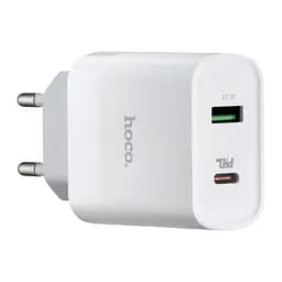 МЗП Hoco C80A Plus Rapido PD20W + QC3.0 charger ( EU ) White
