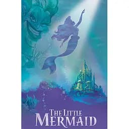 Постер Disney TLM - Ariel & Ursula (Русалочка) 91.5х61 см