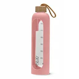 Пляшка для води 4FIZJO спортивна 1000 мл скляна Pink (P-5905973403887) - мініатюра 4