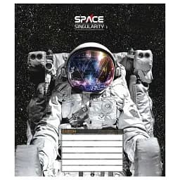 Тетрадь ученическая Школярик Space singularity 012-3384L-1 в линию 12 листов
