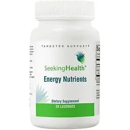 Натуральна добавка Seeking Health Energy Nutrients (Formerly NADH + CoQ10), 30 пастилок