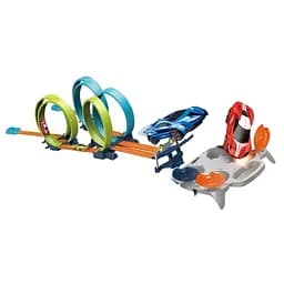 Трек с инерционными машинками JJ 172 трюковые петли, мишень, увлекательная гонка