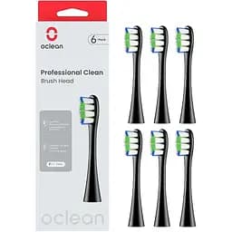 Насадка Oclean Professional Clean Brush Head P1C5 B06 Black 6psc 