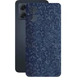 Захисна плівка StatusSKIN для Motorola Moto G84 Корпус Вініл Соти сині