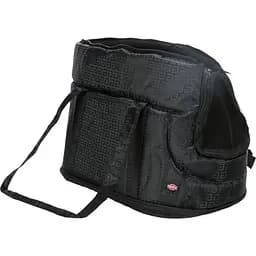 Сумка-переноска для собак Trixie Riva, полиэстер, до 7 кг, 26х30х45 см, черная