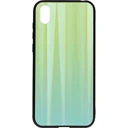 Чохол-накладка Toto Aurora Print Glass Case Xiaomi Redmi 7A Green