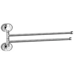 Тримач для рушника поворотний подвійний Frap F1912 1/40 Хром