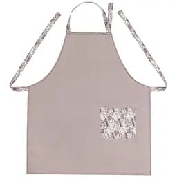 Фартух кухонний Home Line Цвітіння трав 70x80 см бежево-сірий(181786)