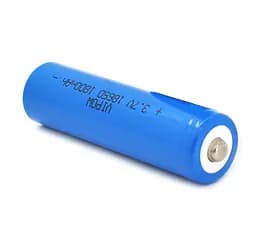 Аккумулятор 18650 Li-Ion Vipow ICR-18650 TipTop 3.7V 1800mAh - мініатюра 1