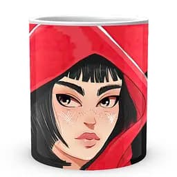 Кружка GeekLand Бумажный дом La Casa De Papel girl LC 02.06 330 мл белая