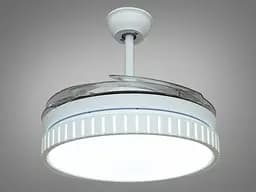 Люстра вентилятор-вентилятор LED Diasha A002, 28W, діаметр 120 см, для дому та офісу - мініатюра 2
