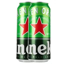 Пиво Heineken светлое 5% ж/б 0.5 л х 2 шт.