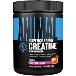 Креатин Universal Nutrition Animal Supercharged Creatine Фруктовый пунш 282 г