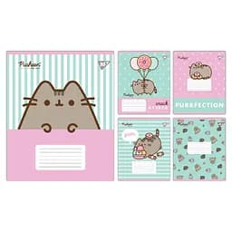 Набор тетрадей Yes Pusheen Candy А5, 18 листов 25 шт. (767601)