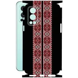Захисна плівка StatusSKIN для OnePlus Nord 2 5G 2021 Корпус Вініл Вишиванка 3