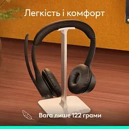 Навушники Logitech Zone 305 for Business Bluetooth Black (981-001458) - мініатюра 11