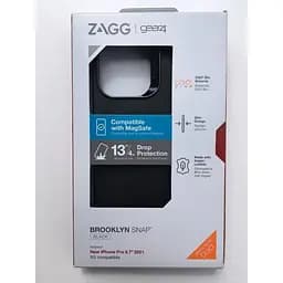 Протиударний чохол Gear4 Brooklyn MagSafe для iPhone 13 Pro Max (6.7") Black 702008339 - мініатюра 3