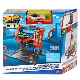 Ігровий набір Hot Wheels Паркінг у центрі міста (HDR28) - мініатюра 4