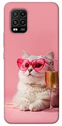 Чехол itsPrint Pinky cat для Xiaomi Mi 10 Lite