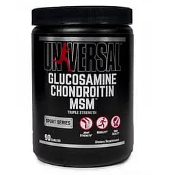 Глюкозамін, хондроїтин і МСМ Universal Nutrition Sport Series 90 таблеток