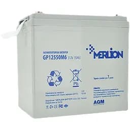 Акумуляторна батарея AGM Merlion GP-12550M6 12V 55 Ah