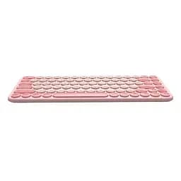 Клавіатура бездротова 3 діапазонна Baseus K01A Wireless Tri-Mode Keyboard рожева - мініатюра 3