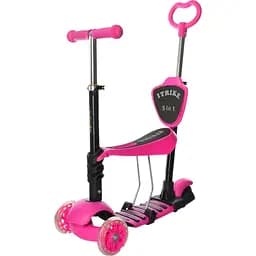 Самокат iTrike Maxi 5 в 1 JR 3-026-K Розовый