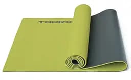 Коврик спортивный Toorx Yoga PVC 173 х 60 х 0,6 см для йоги и фитнеса Verde/Antracite (MAT-176)