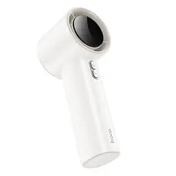 Портативний вентилятор Hoco HX64 Hurricane high speed handheld fan 3600 mAh White - мініатюра 5