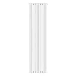 Вертикальний радіатор Navin Ellipse Double 480x1800-8, anticor, білий 10-012033-4880, Білий