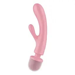 Вібратор-кролик з вібромасажером Satisfyer Triple Lover Pink Satisfyer IG018218; SO8790 97260