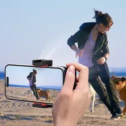 Тримач для телефона Ulanzi Vijim Smartphone Camera Grip With Fill Light UV-3282A CG-02 Black - мініатюра 7
