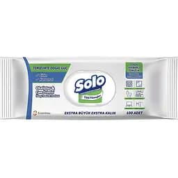 Вологі серветки для прибирання Solo Natural Power Евкаліпт та Сосна 100 шт.