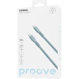 Кабель Proove Eternal USB-C to USB-C 60W 2m Light Blue (CCET60002228) [131030] - мініатюра 2