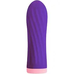 Вибратор для клитора Pleasures Bullets Twist & Shout 8.5 см фиолетовый