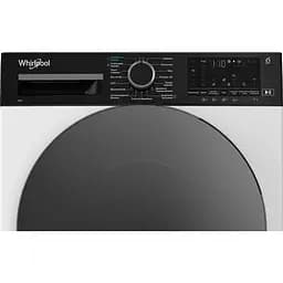 Whirlpool Пральна машина фронтальна, 8кг, 1400, C, 55см, дисплей, пара, інвертор, люк чорний, білий - мініатюра 3