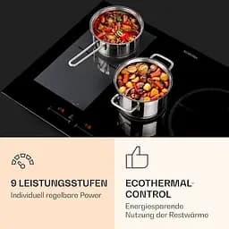 Індукційна плита Klarstein Delicatessa 77 Hybrid 7000W (10033023) - мініатюра 4