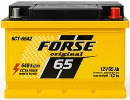Автомобільний акумулятор Forse 65 Ah / 640 A R+ - мініатюра 2