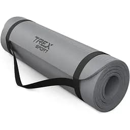 Коврик для йоги Trex Sport TX-018NGM NBR 1см 180х60 серый