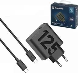 Зарядний пристрій блок адаптер Motorola MC-1252 125 W GaN USB + комплект із кабелем 1 метр