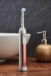 Електрична зубна щітка Oral-B Special Edition Genius X Rose Gold, рожевий - мініатюра 6
