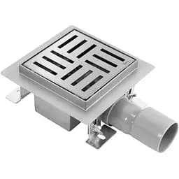 Трап для душу Rea Cross 12x12 nickiel brushed REA-G6200