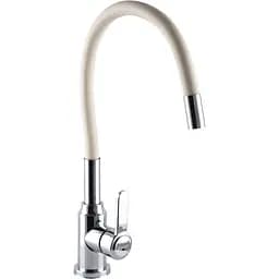 Змішувач для кухні Domino Ellipse DCC-203L-BEIGE бежевий (24613)