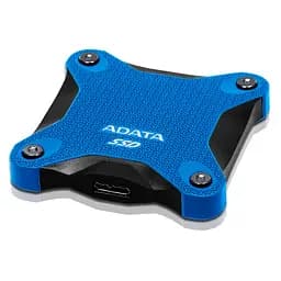 Портативний SSD ADATA SD620 512GB USB 3. 2 520/460Mb/s блакитний - мініатюра 3