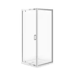 Душова кабіна Cersanit Arteco Pivot кутова 800x800x190 S157-009, прозорий, хром