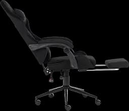 Геймерське крісло GT Racer чорне (X-2324 Fabric Black Suede) - мініатюра 4