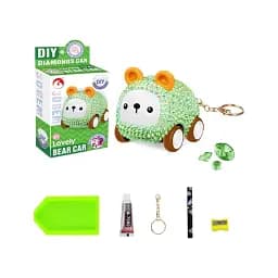 Набор для творчества, брелок из стразов, машинка.