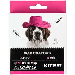 Мелки восковые Kite Dogs Jumbo 8 шт. (K22-076)